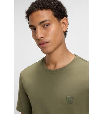 BOSS Tales green T-shirt