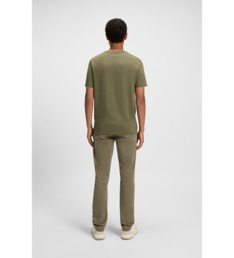 BOSS Tales green T-shirt