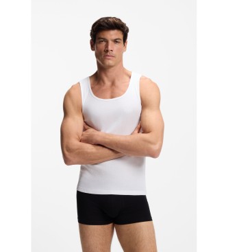 BOSS T-shirt Pack 3 coton c�tel� noir, blanc