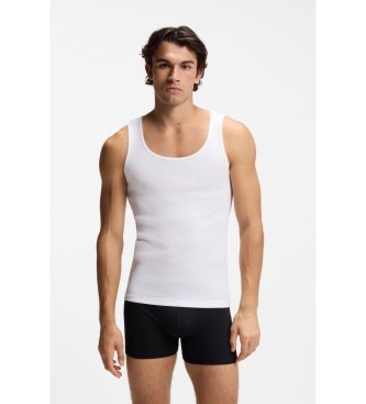 BOSS Set di 3 canottiere: bianca, grigia, nera