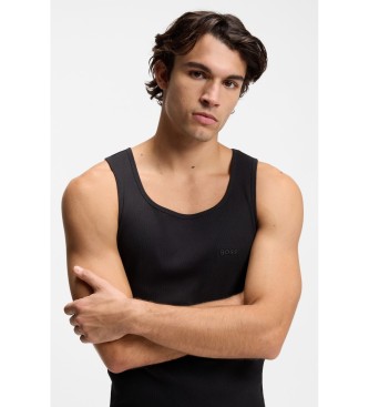 BOSS Set di 3 canottiere: bianca, grigia, nera