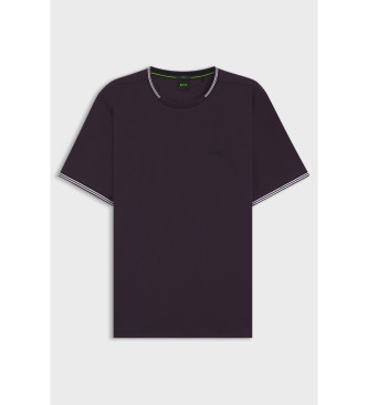 BOSS Taul lilac T-shirt