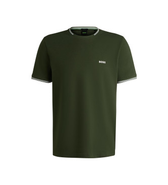 BOSS T-shirt vert Taul