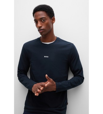 BOSS T-shirt Chark navy