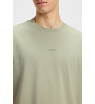 BOSS TChup green T-shirt
