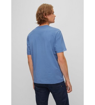 BOSS T-shirt Chup azul