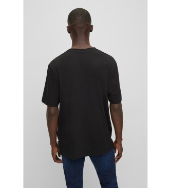 BOSS T-shirt Chup czarny