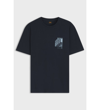BOSS Maglietta Board blu navy