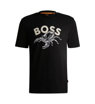BOSS Camiseta Bossfish negro
