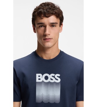 BOSS T-shirt Insignia navy