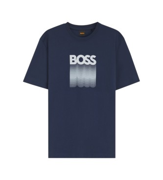 BOSS T-shirt Insignia navy