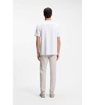 BOSS Cotton interlock T-shirt with white embroidered logo