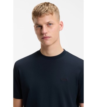 BOSS Cotton Interlock T-shirt navy