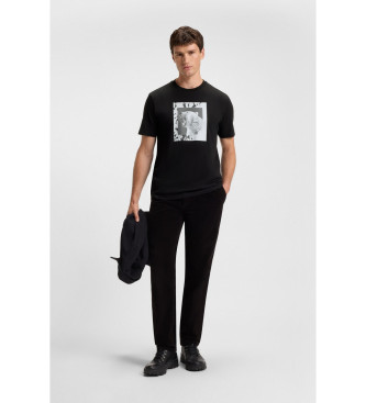 BOSS T-shirt Lupo noir