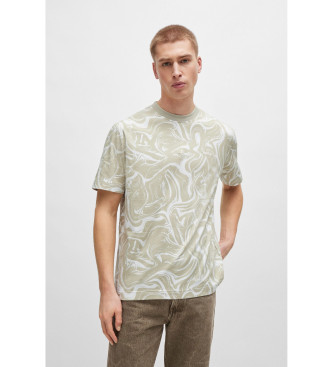 BOSS Te Ocean beige T-shirt