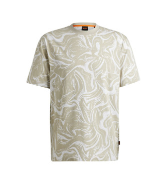 BOSS Te Ocean beige T-shirt