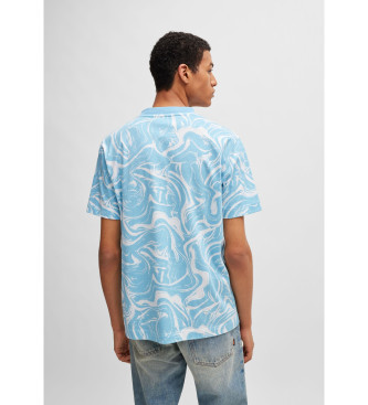 BOSS Te Ocean T-shirt blue