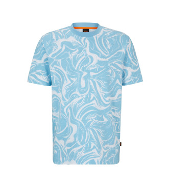 BOSS Te Ocean T-shirt blue