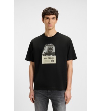 BOSS T-shirt Wagon noir