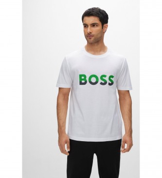 BOSS Blokken T-shirt wit