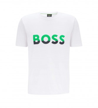 BOSS T-shirt Blocks blanc