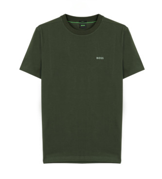 BOSS T-shirt de corte regular verde