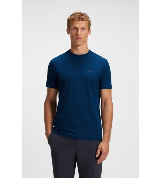 BOSS Camiseta ajuste regular azul