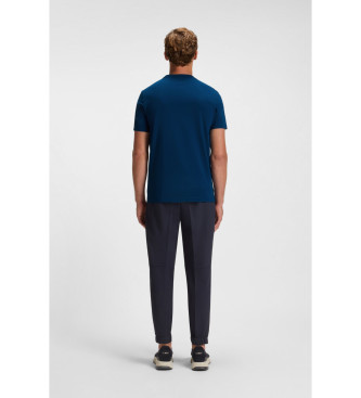 BOSS Camiseta ajuste regular azul