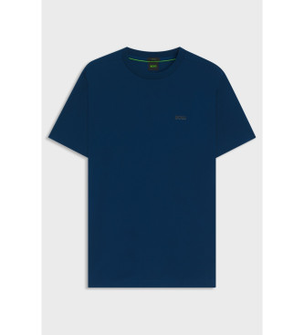 BOSS Camiseta ajuste regular azul