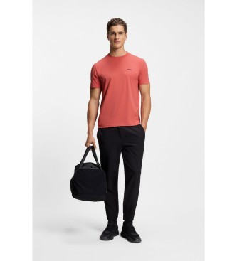 BOSS Camiseta ajuste regular rojo