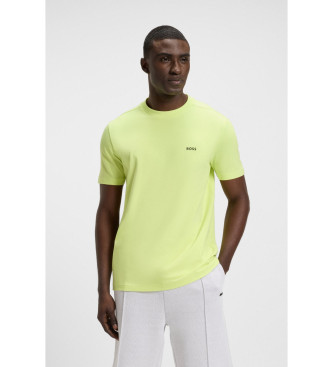 BOSS Camiseta mini logo amarillo