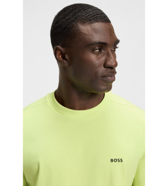 BOSS Camiseta mini logo amarillo
