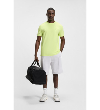 BOSS Camiseta mini logo amarillo