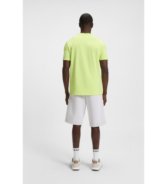 BOSS Camiseta mini logo amarillo