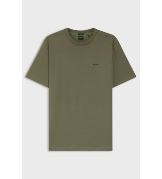 BOSS T-Shirt Clean grün