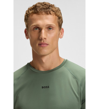 BOSS T-shirt ativa verde