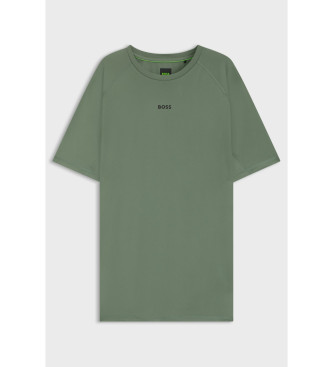 BOSS T-shirt ativa verde