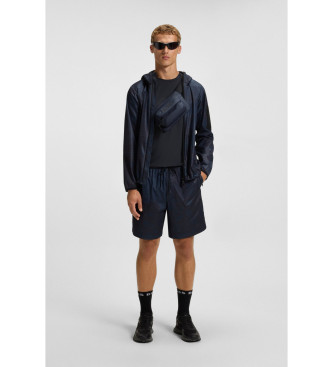 BOSS T-shirt Tee Active navy