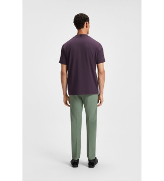 BOSS T-shirt Zone lilas