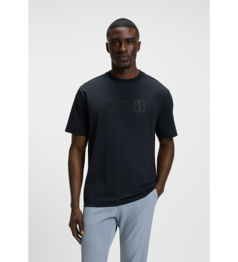 BOSS Maglietta blu navy Gl