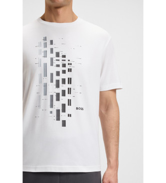 BOSS GRX Zone T-shirt wit
