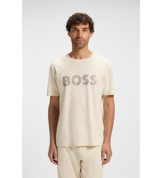 BOSS Logo Future T-shirt beige