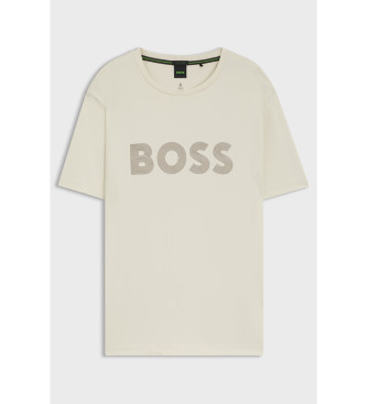 BOSS Logo Future T-shirt beige