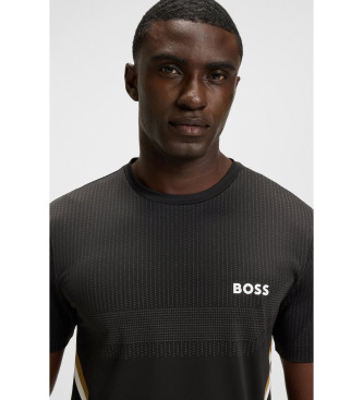 BOSS Maglietta tecnica nera