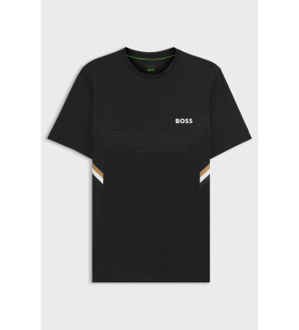 BOSS Maglietta tecnica nera