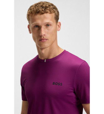 BOSS Camiseta Toc lila