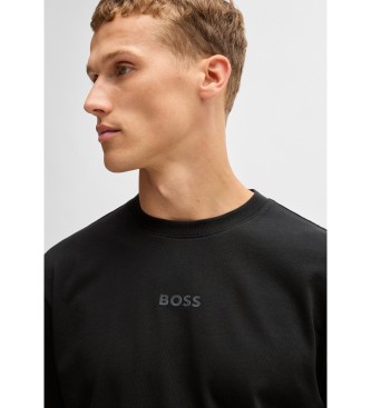 BOSS T-shirt logo tonal black