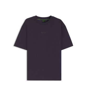 BOSS Camiseta Medium lila