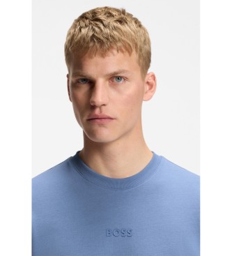 BOSS Camiseta Oversize fit azul