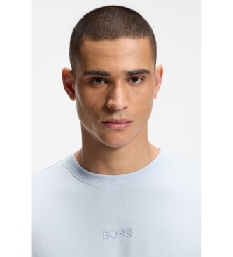 BOSS Camiseta Oversize fit azul claro